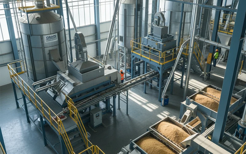 Grain Automatic Cleaning Plant
